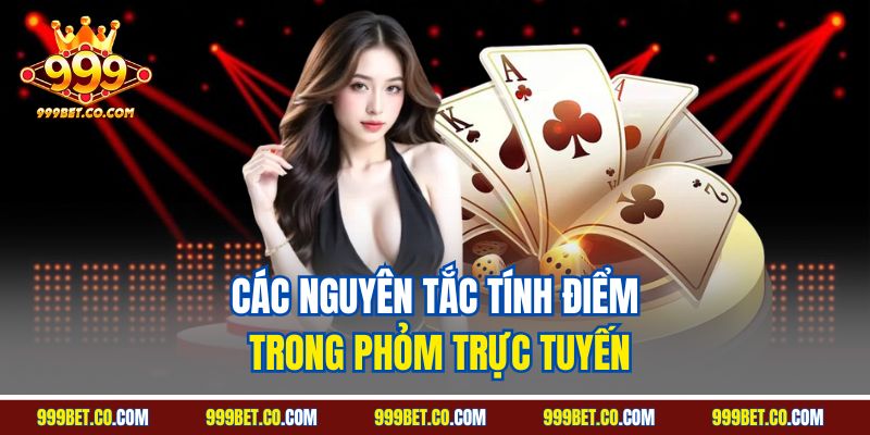 Các nguyên tắc tính điểm trong Phỏm trực tuyến